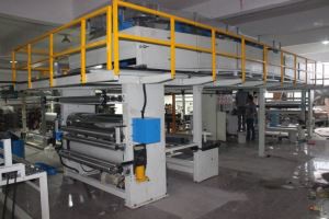 Искусственной кожи бронзированием машина с химическими